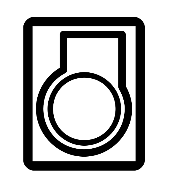 SVG Whistle vector icon