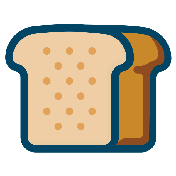 SVG White bread