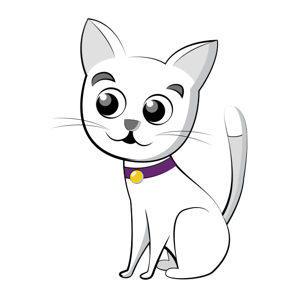 SVG White Cat-1574692758