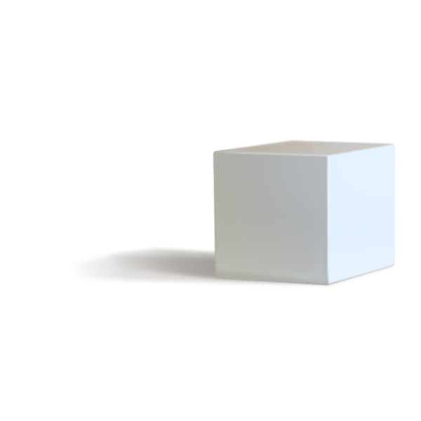 SVG White cubr