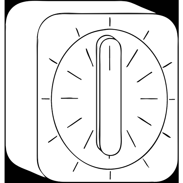 SVG White kitchen reminder