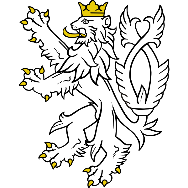 SVG White lion