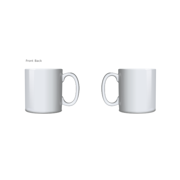 SVG White mugs