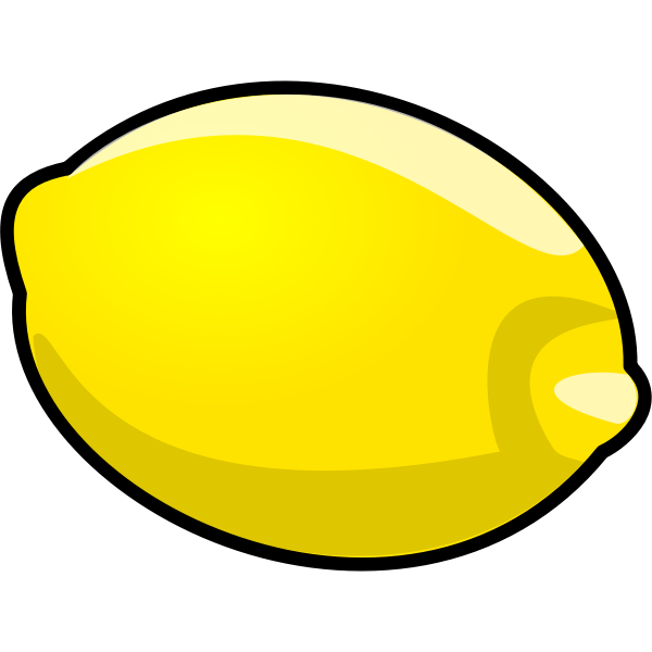 SVG Whole lemon image