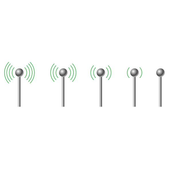 SVG Wi-Fi Signal Icons