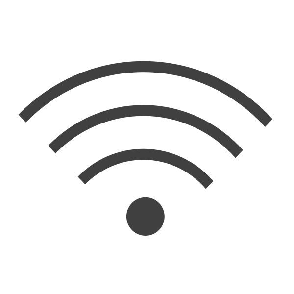 SVG Wi-fi symbol vector image