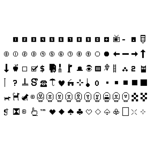 SVG Widgets in silhouette