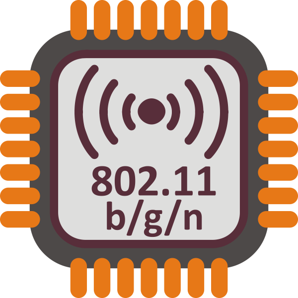 SVG WiFi 80211 bgn color vector clip art