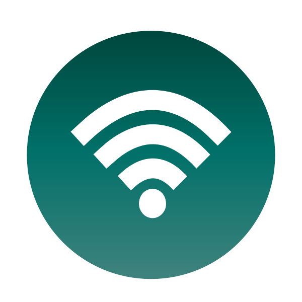 SVG Wifi green signal