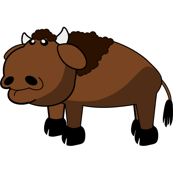 SVG Wild bison