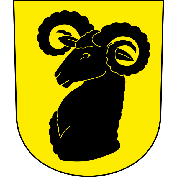 SVG Wildberg coat of arms vector image