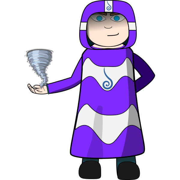 SVG Wind magician