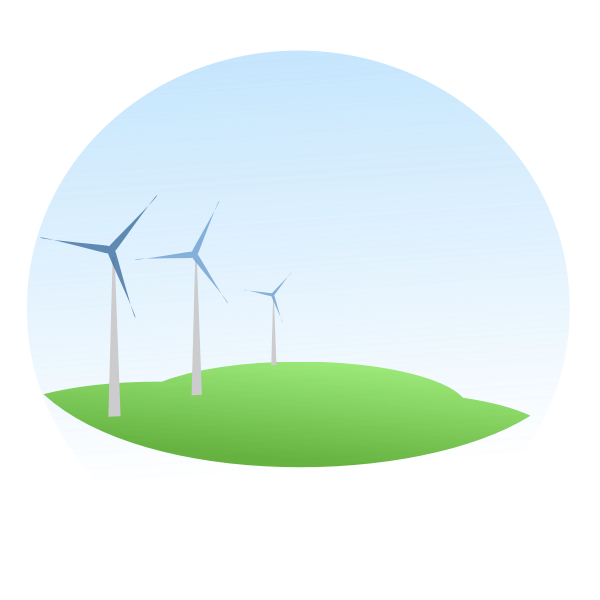 SVG Wind mills