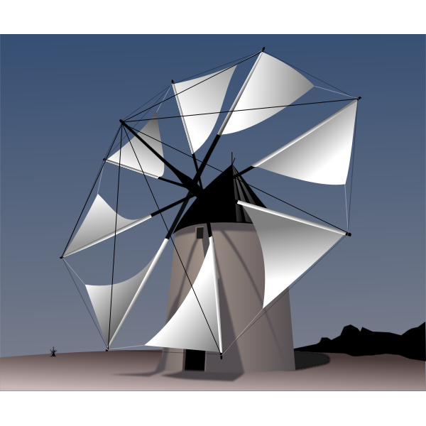 SVG Windmill image