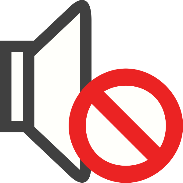 SVG Windows mute icon vector image