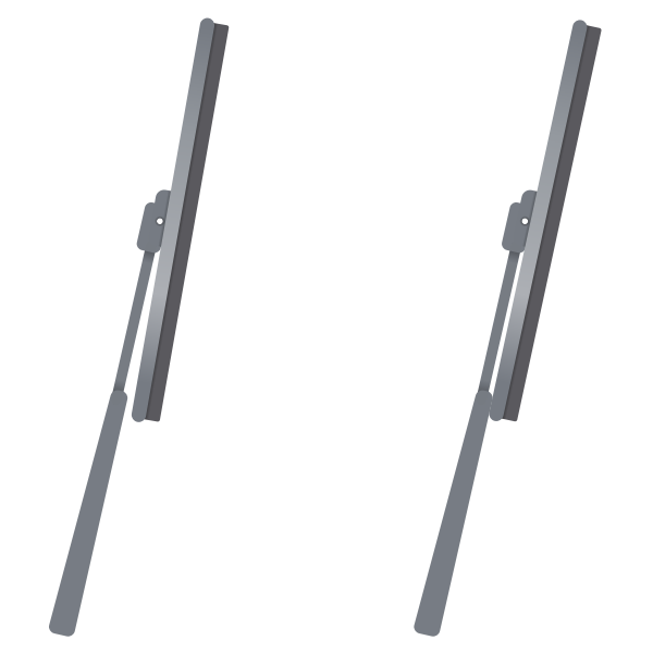 SVG Windshield wipers vector image