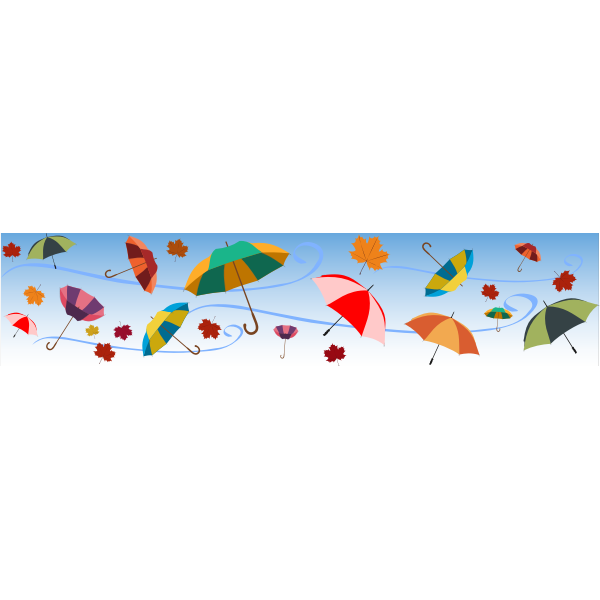 SVG Windy day vector illustration