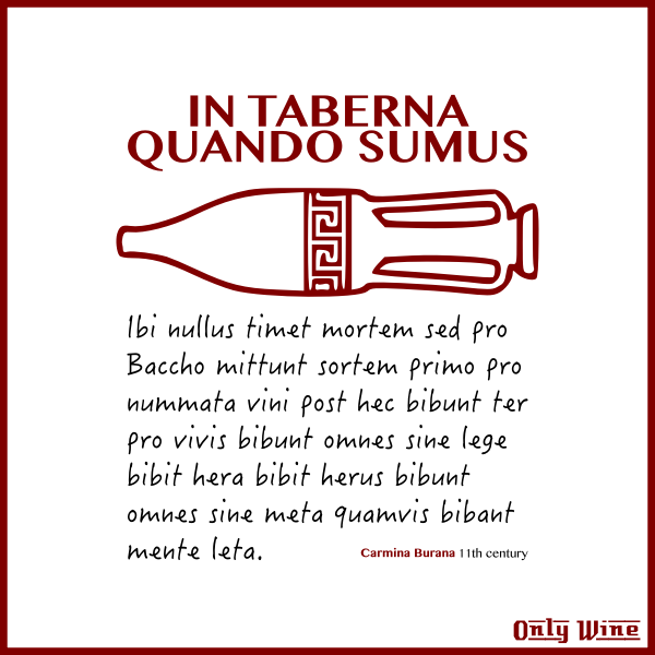 SVG Wine and Latin image