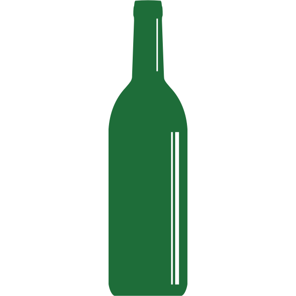 SVG Wine bottle