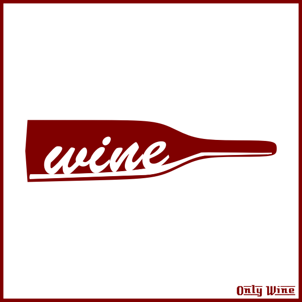 SVG Wine bottle silhouette