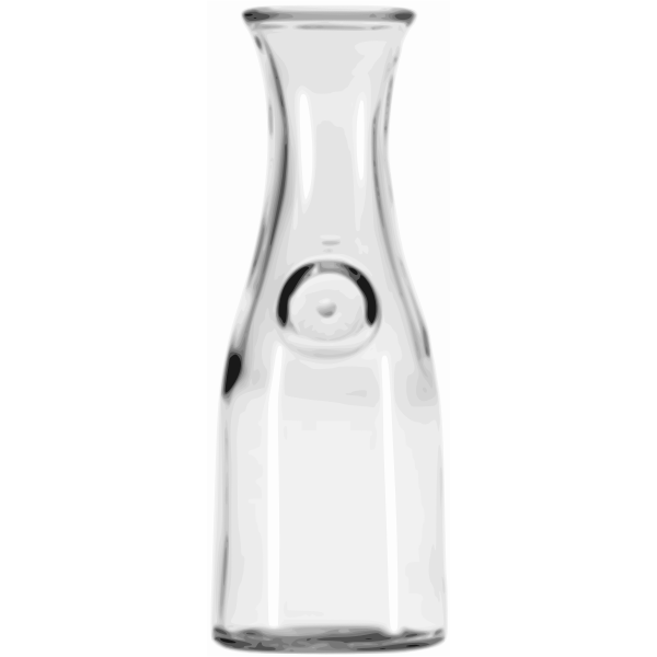 SVG Wine carafe vector graphics