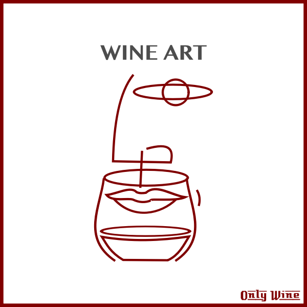 SVG Wine drinking