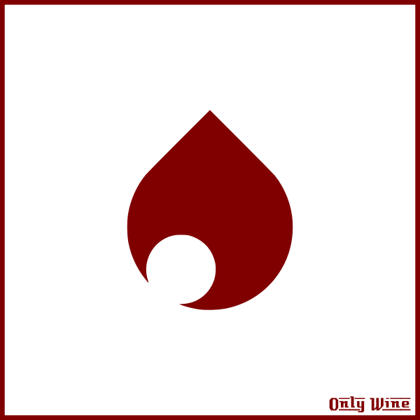 SVG Wine drop image