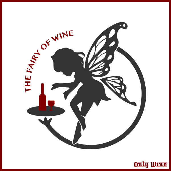 SVG Wine fairy