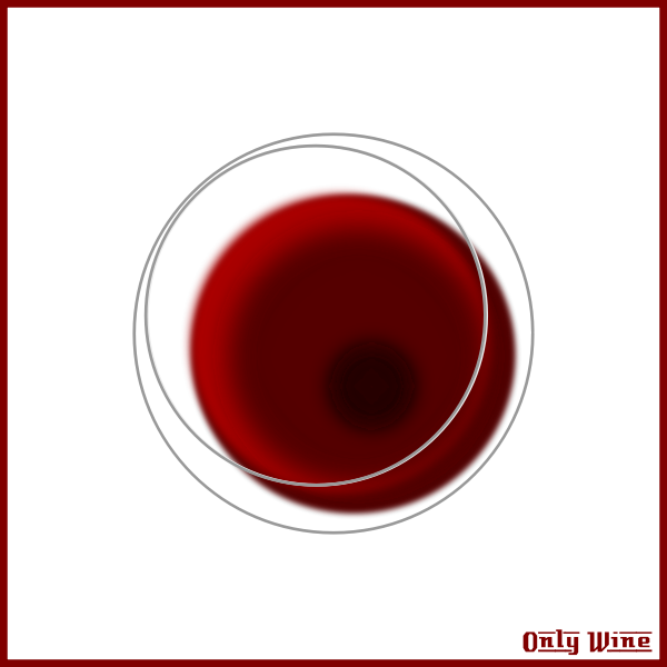 SVG Wine glass bottom