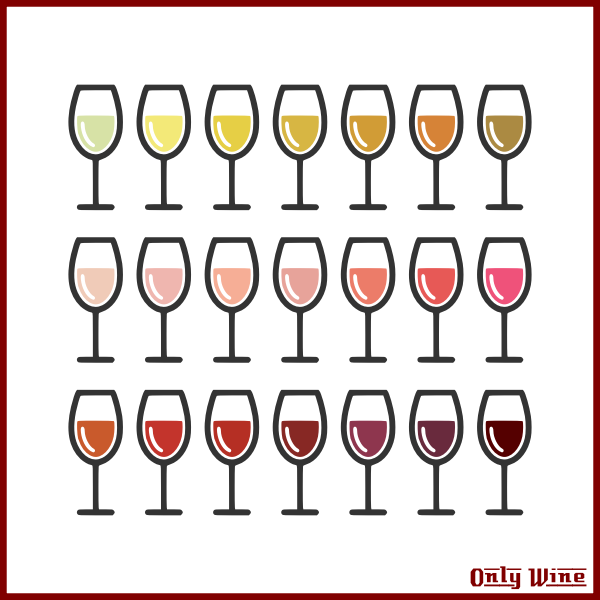 SVG Wine glasses set image