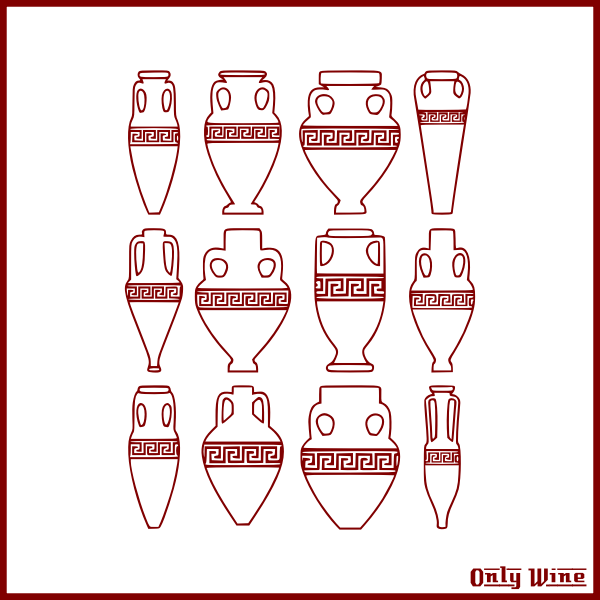 SVG Wine pots