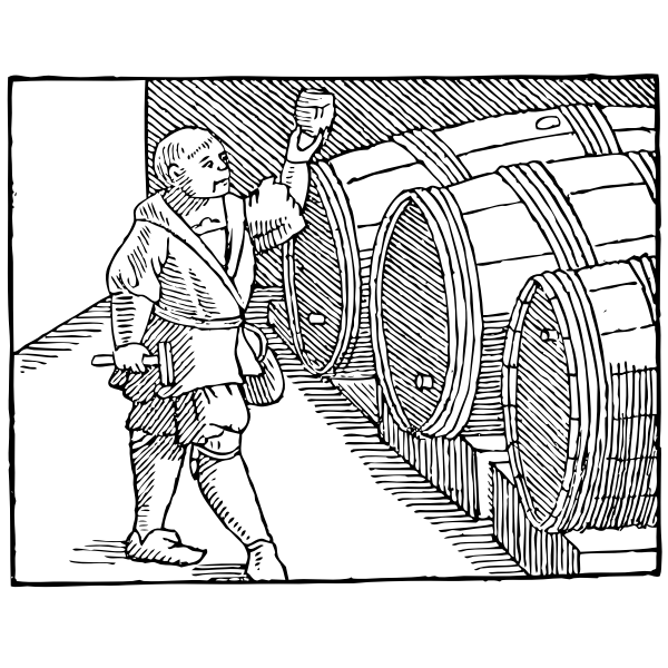 SVG Wine taster