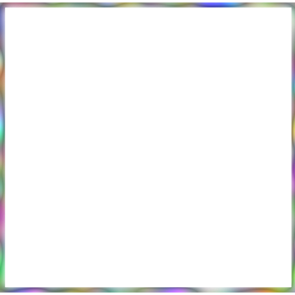 SVG winter scene in frame