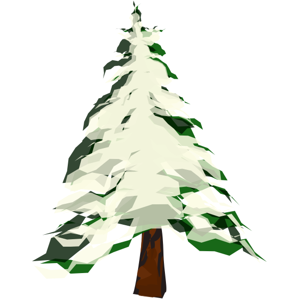 SVG Winter Tree 2