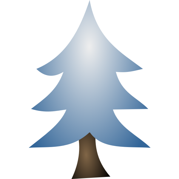 SVG Winter Tree 3 by Merlin2525