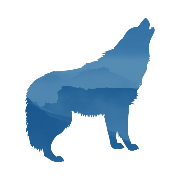 SVG Winter wolf