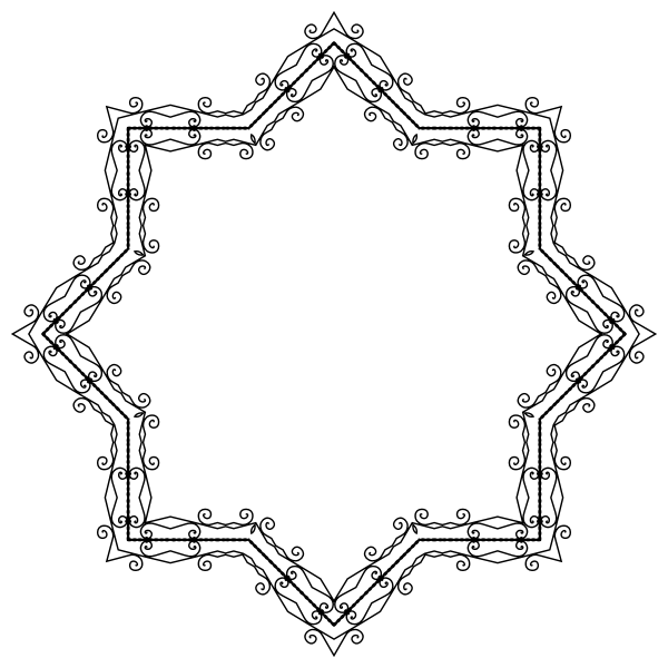 SVG Wire frame vector image