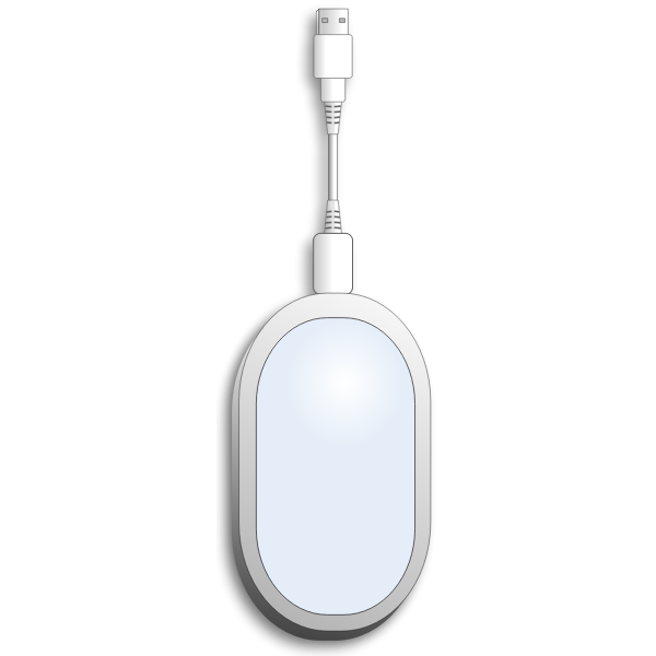 SVG Wireless broadband modem vector image