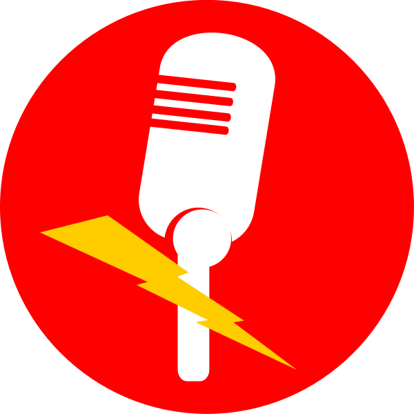 SVG Wireless microphone vector icon