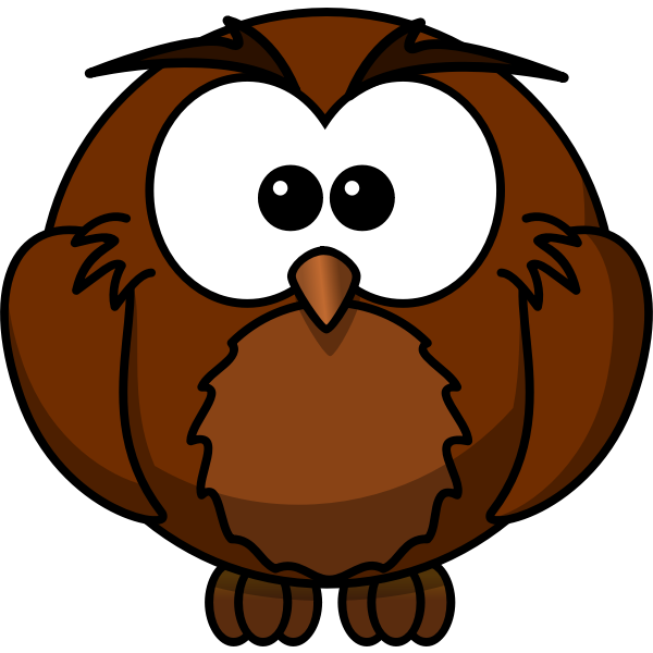 SVG wise owl