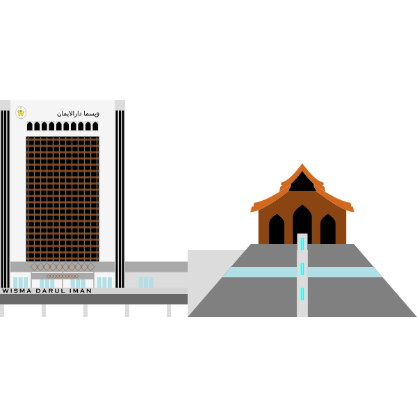 SVG Wisma Darul Iman building in Malaysia