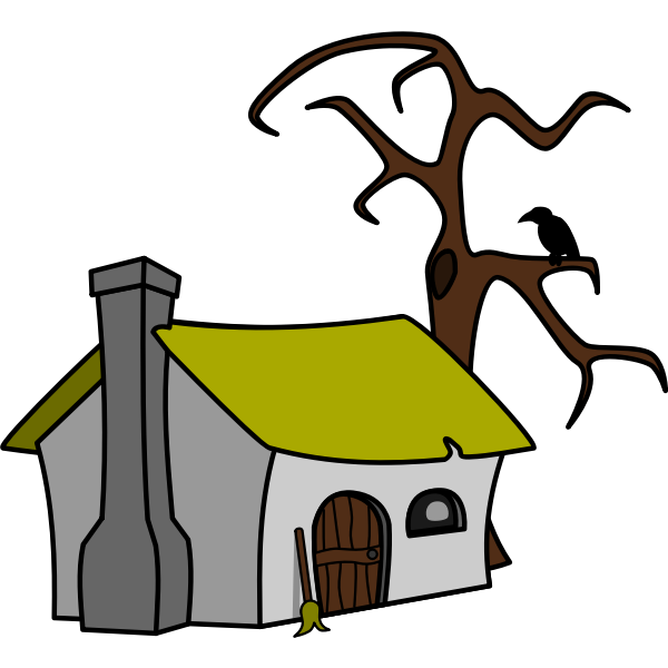 SVG Witch039s cottage
