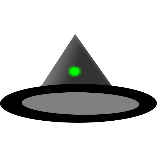 SVG Witch039s hat image