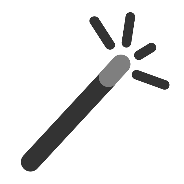 SVG Wizard wand icon