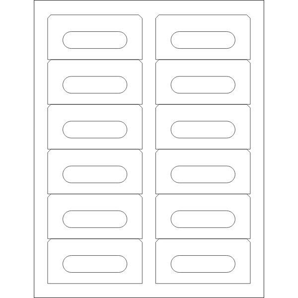 SVG WL-275 label template vector clip art