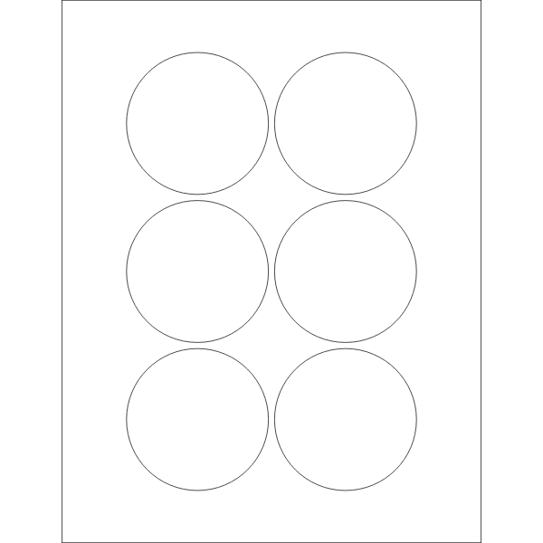 SVG WL-5525 label template vector drawing