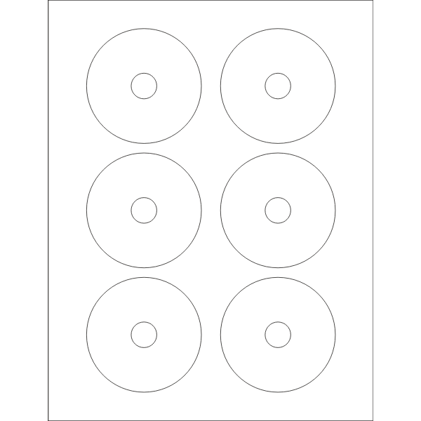 SVG WL-5600 label template vector clip art
