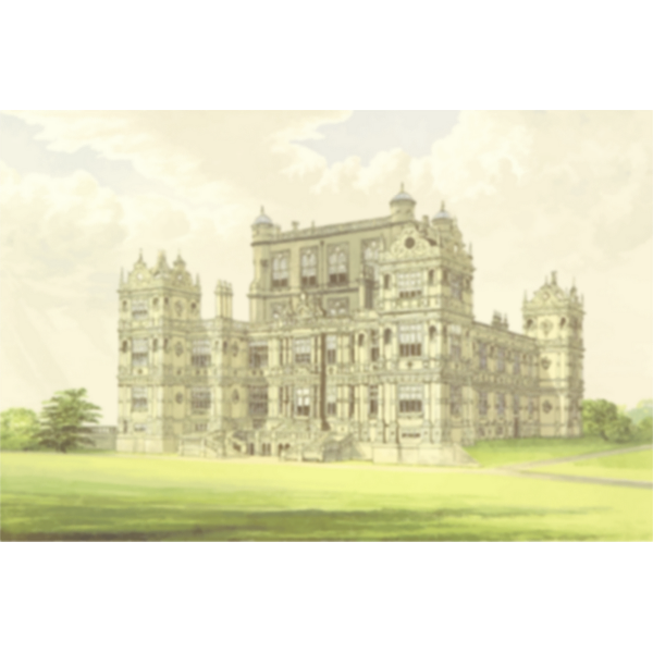 SVG Wollaton Hall vector image
