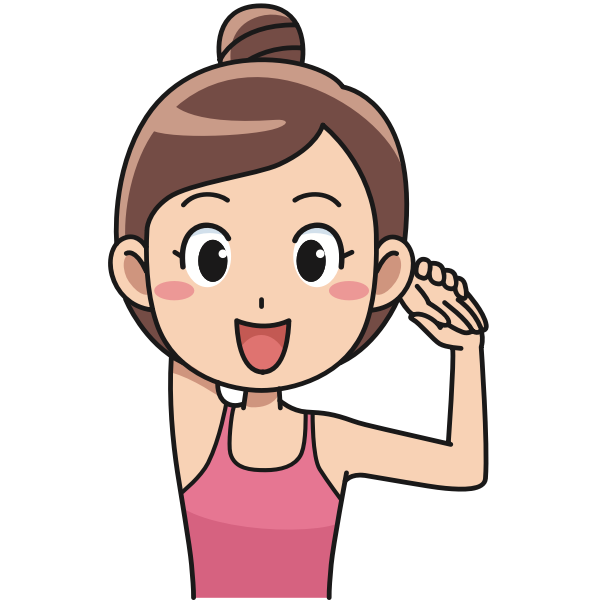 SVG Woman stretching vector image