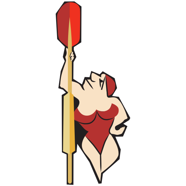 SVG Woman wearing swimsuit